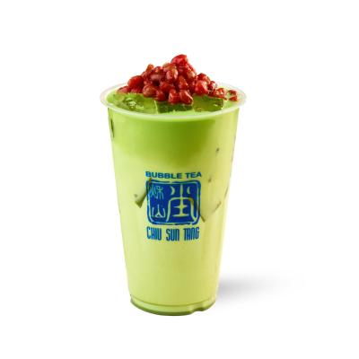 Trà sữa matcha đậu đỏ size M